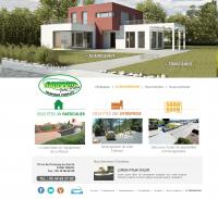 Maquette du nouveau site internet